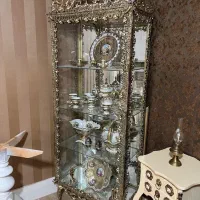 ویترین و ساعت برنز