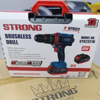 دریل شارژی تمام صنعتی نظام ۱۳فلزی استرانگ شرکتی