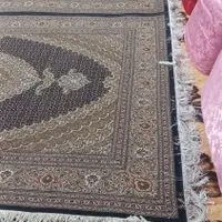 فرش دستبافت ماهی خوی جفت ۶متری سرمه ای|فرش|تبریز, |دیوار