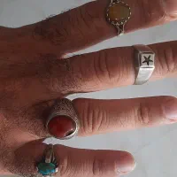انگشتر مردانه نگین دار