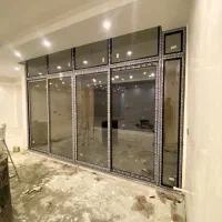 پنجره دوجداره upvc و توری های پلیسه ای