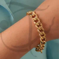 دستبند طلا در حد نو