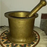 هاونگ قدمت دار/جنس برنج/سایز بزرگ