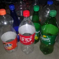 فروش بطری خالی نوشابه دلستر آب معدنی شیشه دبه