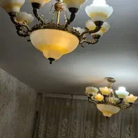سه عدد لوستر  جنس  برنج نیست