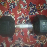 دمبل ۶ ضلعی و گیره هالتر