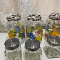 شش عدد شیشه بانکه