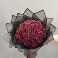 دسته گل رز جاودان