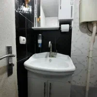 روشویی کابینت دار به همراه ست باکس آینه