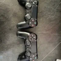 دسته ps4 به همراه هدست
