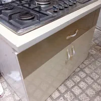 گاز رو میزی با کابینت