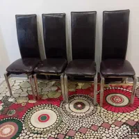 صندلی پایه استیل