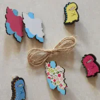 گیره چوبی مخصوص آویز کردن عکس با بند کنفی