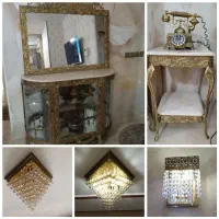 آینه کنسول برنز