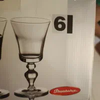 گیلاس خوری کریستال برند پاشا باغچه