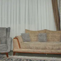 مبلمان هفت نفره در حد نو