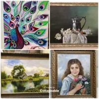 چهار عدد تابلو نقاشی