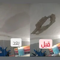 گچکاری لکه گیری  خرده کاری با مصالح نصب پانل گچی|خدمات پیشه و مهارت|کرمان, |دیوار