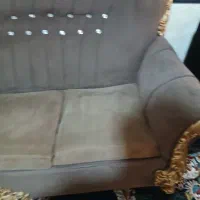 مبل طرح سلطنتی قهوه ای