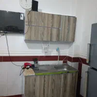 کابینت نو بدون استفاده به همراه سینک
