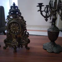 شمعدان و ساعت