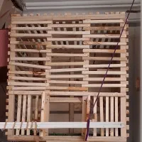 قفس چوبی پرنده