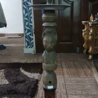 قلیان تنه چوبی و استیل