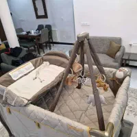 ست کالسکه کریر تخت و پارک و روروک