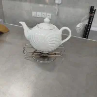 قوری چینی اصل وارمر دار
