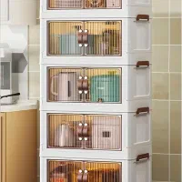 کابینت تاشو ( فایل ) پلاستیکی لوکس 3 و 4 و 5 طبقه