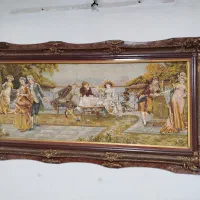 تابلو کار دست تمام چوب