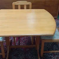 میز نهار خوری ۴نفر در حد نو