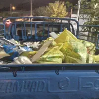 حمل نخاله ساختمانی با نیسان در کرج
