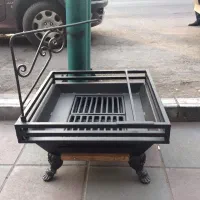 آتشدان هیزمی فایرپیت چوبی زغالی باغی ویلایی سوز