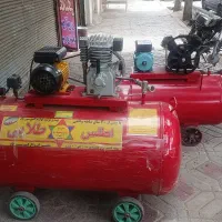کمپرسورباد 380لیتری مدل آبک ایتالیایی پمپ باد