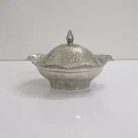 قندان نقره ای ترک