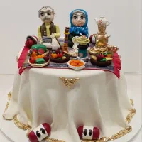 کیک زن قنادی کیک تولد و عروسی