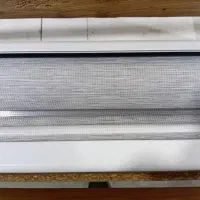 پرده زبرا در حد نو خاکستری روشن فروشی
