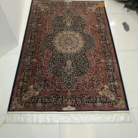 دو عدد قالیچه ابریشمی نو
