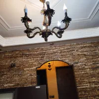 لوستر برنجی طرح فرشته