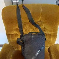 کیف دوشی برزنتی مردانه (۶ جیب) مناسب شرایط اضطراری