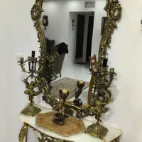 اینه شمعدان برنج