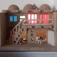 ماکت خانه کاهگلی