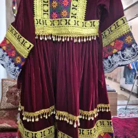 یک عدد لباس گند افغانی  با شال و شلوار بفروش میرسد