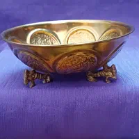 شکلات خوری برنجی قدیمی و سنگین