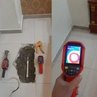 لوله کشی آب فاضلاب نشت یابی با دستگاه نقطه زن