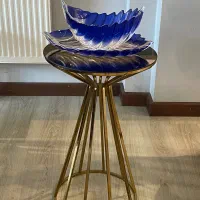 میزعسلی و کریستال
