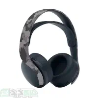 هدفون هدست ps5 چریکی ارتشی نو و پایه شارژر سونی