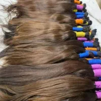خریدارموهای طبیعی و رنگی به صورتی دسته ای و کیلویی