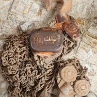 جیم بلاک جرثقیل دستی زنجیری ویتال اصل ژاپن 10 تن